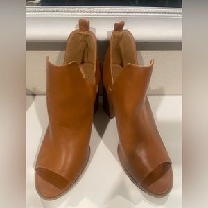 Brown booties